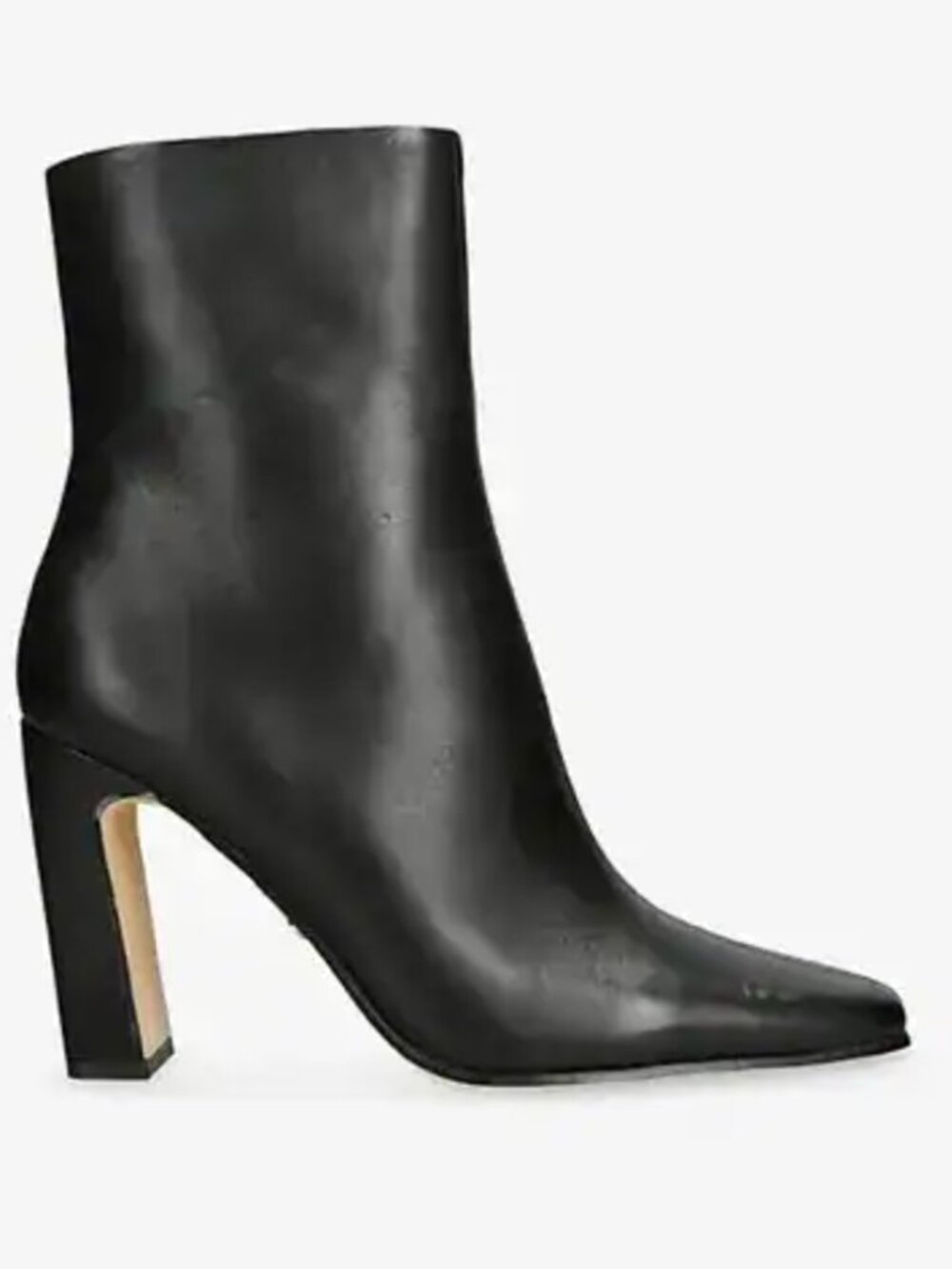 Steve Madden Lizabelle Leather Heeled Ankle Boots